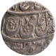 Silver One Rupee Coin of Asafabad Mint of Awadh State.