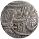 Silver One Rupee Coin of Asafabad Mint of Awadh State.