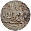 Silver One Rupee Coin of Muhammadabad Banaras Mint of Awadh State.