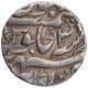 Silver One Rupee Coin of  Chhatarpur State.