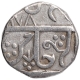 Silver One Rupee Coin of Raja Shahi Series of Datia State.