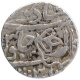 Silver One Rupee Coin of Shadorah Mint of Gwalior State.