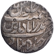 Silver One Rupee Coin of Afzal ud Daula of Farkhanda Bunyad Haidarabad Mint of Hyderabad State.