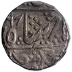 Silver One Rupee Coin of Malharnagar Mint of Indore State.