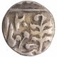 Silver Quarter Rupee coin of Madho Singh II of Sawai Jaipur Mint of Jaipur State.