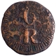 Copper Six Reis Coin of Maria II of Goa of Indo Portuguese.