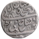 Sliver One Rupee Coin of Azimabad Mint of Bengal Presidency.