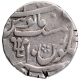 Sliver One Rupee Coin of Azimabad Mint of Bengal Presidency.