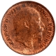 Copper One Twelfth Anna Coin of King Edward VII of Calcutta Mint of 1905.