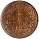 Bronze One Twelfth Anna Coin of King George V of Calcutta Mint of 1912.