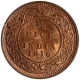 Bronze Half Pice Coin of King George V of Calcutta Mint of 1916.