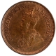 Bronze Half Pice Coin of King George V of Calcutta Mint of 1916.