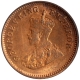 Bronze Half Pice Coin of King George V of Calcutta Mint of 1921.