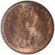 Bronze Half Pice Coin of King George V of Calcutta Mint of 1922.