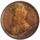 Bronze Half Pice Coin of King George V of Calcutta Mint of 1927.