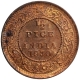 Bronze Half Pice Coin of King George V of Calcutta Mint of 1930.