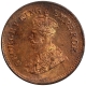 Bronze Half Pice Coin of King George V of Calcutta Mint of 1930.