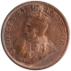 Copper One Quarter Anna Coin of King George V of Calcutta Mint of 1928.