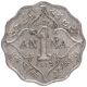 Copper Nickel One Anna Coin of King George V of Bombay Mint of 1913.