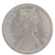 Silver Two Annas Coin of Victoria Empress of Calcutta Mint of 1878.