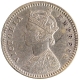 Silver Two Annas  Coin of Victoria Empress of Calcutta Mint of 1893.