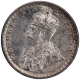 Silver Two Annas Coin of King George V of Bombay Mint of 1913.