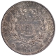 Silver Half Rupee Coin of Victoria Queen of Bombay Mint of 1840.