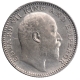 Silver Half Rupee Coin of King Edward VII of Calcutta Mint of 1905.