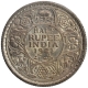 Silver Half Rupee Coin of King George V of Calcutta Mint of 1921.