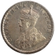 Silver Half Rupee Coin of King George V of Calcutta Mint of 1921.