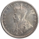 Silver Half Rupee Coin of King George V of Calcutta Mint of 1923.