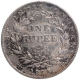 Silver One Rupee Coin of King William IIII of Calcutta Mint of 1835.