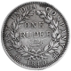 Silver One Rupee Coin of Victoria Queen of Bombay Mint of 1840.