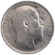 Silver One Rupee Coin of King Edward VII of Bombay Mint of 1905.