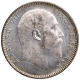 Silver One Rupee Coin of King Edward VII of Bombay Mint of 1907.