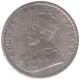 Silver One Rupee Coin of King George V of Bombay Mint of 1917.