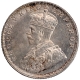 Silver One Rupee Coin of King George V of Bombay Mint of 1922.