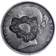 Error Silver One Rupee Coin of Queen Victoria of 1840.