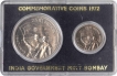 UNC Set of 25th Anniversary of Independence of Bombay Mint of 1972.