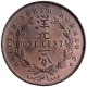 Bronze One Cent Coin of British North Borneo.