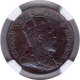 Bronze One Cent Coin of King George V of Hong Kong.