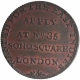 Copper Recruitment Token of Soho Mint of East India Company.