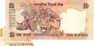 Error Ten Rupees Bank Note Signed By C.Rangarajan.