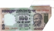 Error One Hundred Rupees Bank Note Signed By D.Subbarao of 2009.