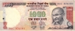 Error Thousand Rupees Bank Note Signed By Y.V.Reddy of 2010.