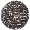 Silver Drachma Coin of Amoghbuti of Kuninda Dynasty.