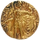 Gold Dinar Coin of Chandragupta II of Gupta Dynasty of Archer type.