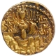 Gold Dinar Coin of Chandragupta II of Gupta Dynasty of Archer type.