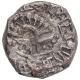 Silver Drachma Coin of Harshavardhana of Pushyabhuti Dynasty of Post Guptas.