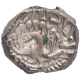 Silver Drachma Coin of Harshavardhana of Pushyabhuti Dynasty of Post Guptas.